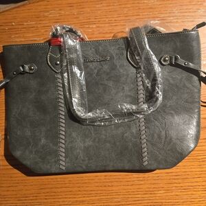 Montana West Gray Shoulder Bag